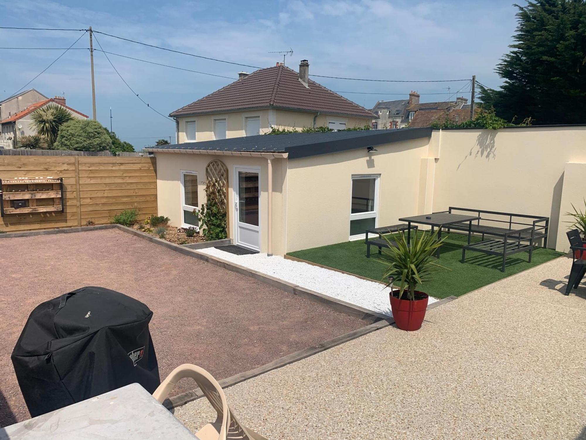 Maison Bord De Mer Chez Juju Grandcamp-Maisy Dış mekan fotoğraf
