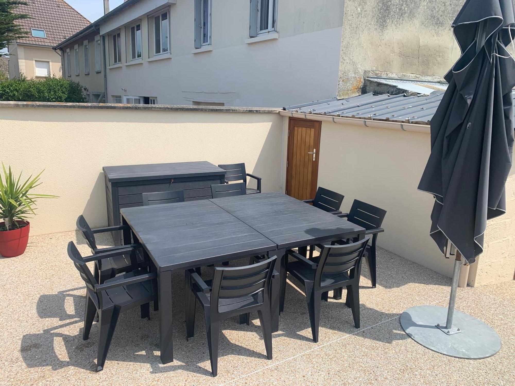 Maison Bord De Mer Chez Juju Grandcamp-Maisy Dış mekan fotoğraf